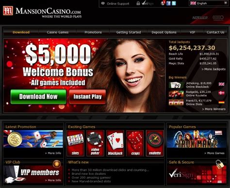 mansion online casino limited